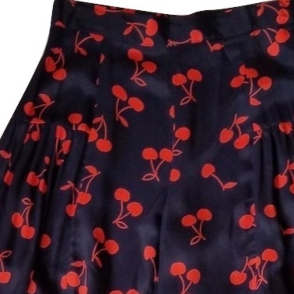 Lucy Love Cherry Print Wide Leg Pants - Picture 5 of 5